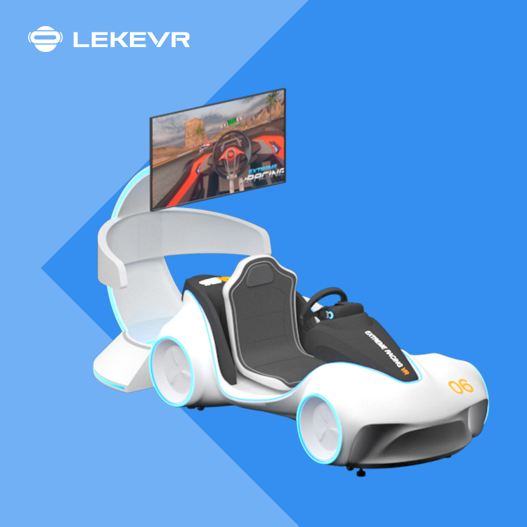 Simulador de carro de corrida realidade virtual VR Ride Shoot 9D 360 jogo  de arcade VEJA VÍDEO